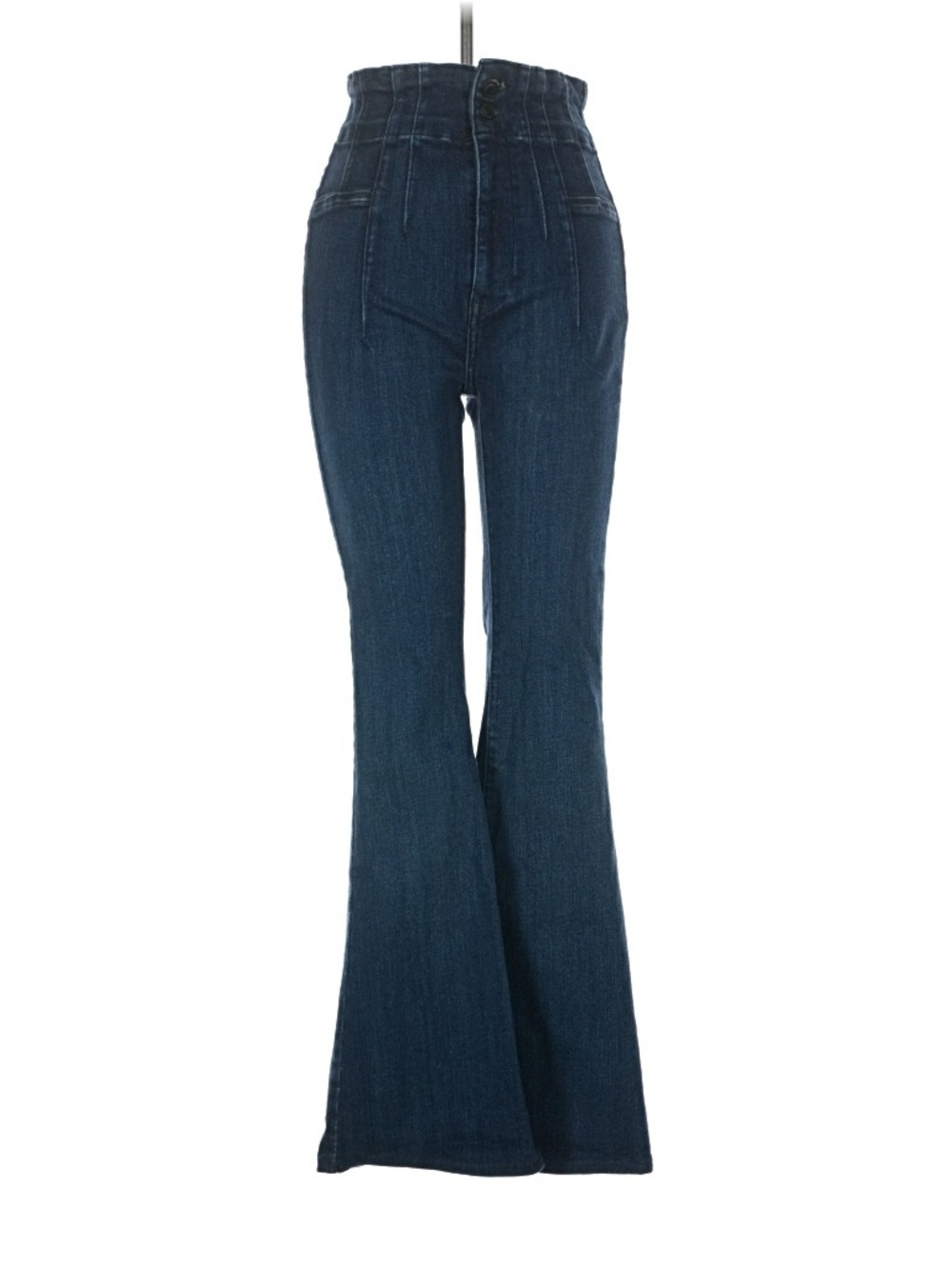 We The Free Dark Blue Flare Jeans